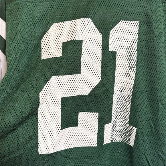 NFL Reebok OnField New York #21 Tomlinson Green Jersey - Picture 6 of 10